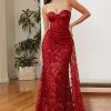 Cai Deep Red LTD Formal Dresses - In Store Today or 7 Day Delivery Formal Dresses Online Australia