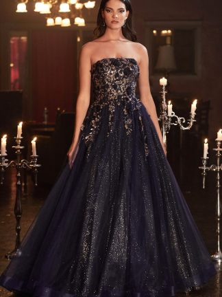 Carla Smokey Blue LTD Formal Dresses - In Store Today or 7 Day Delivery Formal Dresses Online Australia