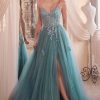 Chanel Dusty Teal LTD Formal Dresses - In Store Today or 7 Day Delivery Formal Dresses Online Australia