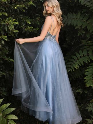 Charli Smokey Blue LTD Formal Dresses - In Store Today or 7 Day Delivery Formal Dresses Online Australia