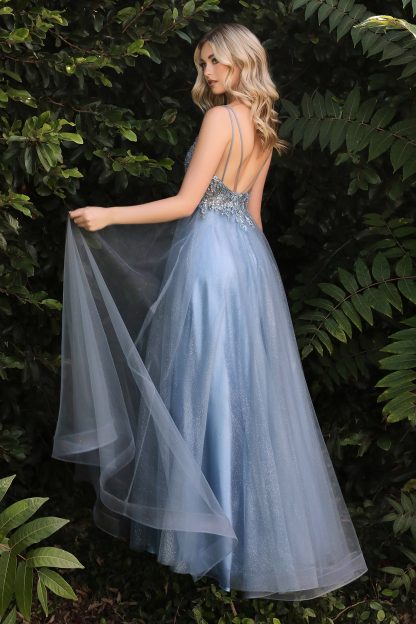 Charli Smokey Blue LTD Formal Dresses - In Store Today or 7 Day Delivery Formal Dresses Online Australia