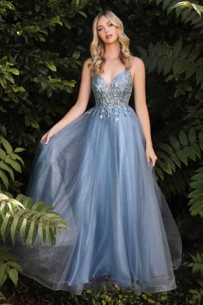 Charli Smokey Blue LTD Formal Dresses - In Store Today or 7 Day Delivery Formal Dresses Online Australia