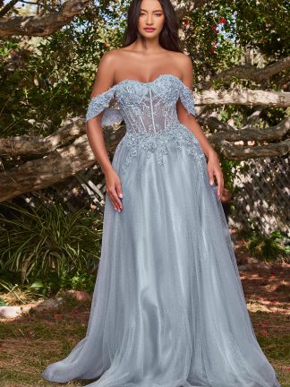 Chelsea Smokey Blue LTD Formal Dresses - In Store Today or 7 Day Delivery Formal Dresses Online Australia