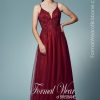 Nerissa Burgundy LTD Clearance S A L E ! In Store Today or 7 Day Delivery Formal Dresses Online Australia