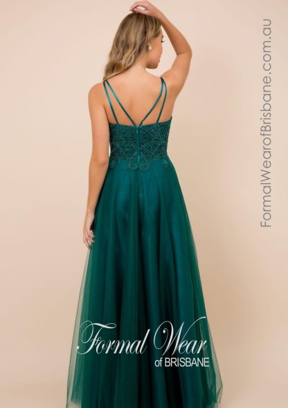 Nerissa Emerald LTD Clearance S A L E ! In Store Today or 7 Day Delivery Formal Dresses Online Australia