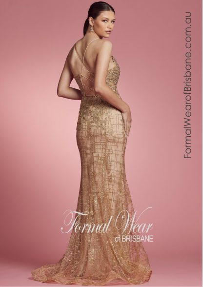 Nina Gold LTD Clearance S A L E ! In Store Today or 7 Day Delivery Formal Dresses Online Australia