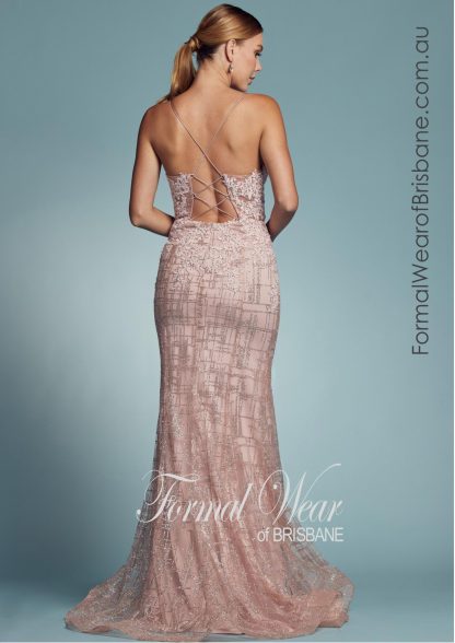 Nina Rose Gold LTD Clearance S A L E ! In Store Today or 7 Day Delivery Formal Dresses Online Australia