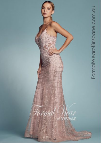 Nina Rose Gold LTD Clearance S A L E ! In Store Today or 7 Day Delivery Formal Dresses Online Australia