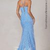 Nadia Lt Blue LTD Clearance S A L E ! In Store Today or 7 Day Delivery Formal Dresses Online Australia