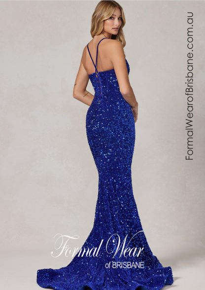 Nadia Royal Blue LTD Clearance S A L E ! In Store Today or 7 Day Delivery Formal Dresses Online Australia