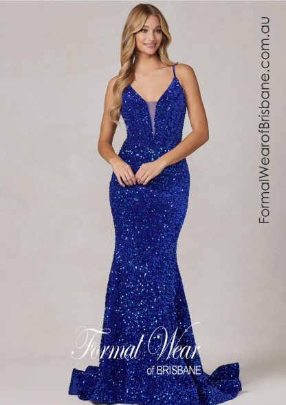 Nadia Royal Blue LTD Clearance S A L E ! In Store Today or 7 Day Delivery Formal Dresses Online Australia