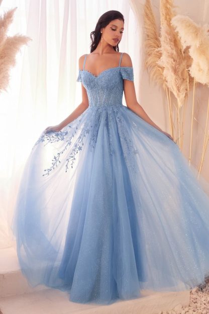 Tasha Soft Blue LTD Formal Dresses - In Store Today or 7 Day Delivery Formal Dresses Online Australia